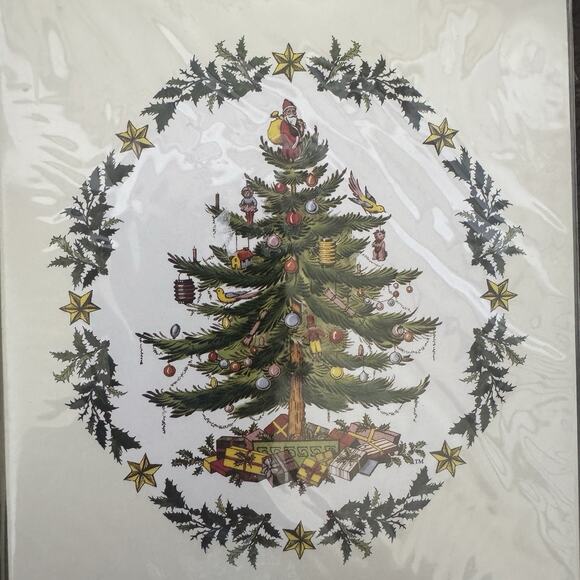 VTG Spode "Happy Holidays" Christmas Cards Envelopes Set Of 8 New In Package - Picture 3 of 11